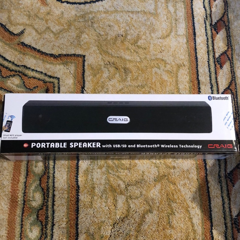 Craig portable speaker